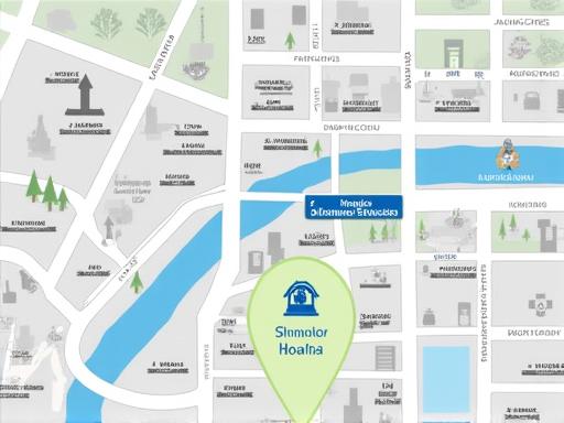 A map showing the location of Asobimono Studio in Shinjuku, Tokyo.